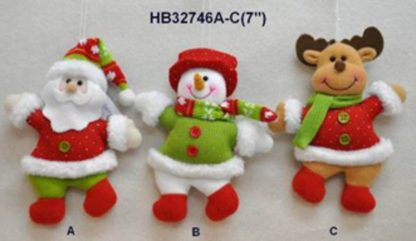 32746-В Снеговик подвесной 48*26*36 (отдел мягкая игрушка)