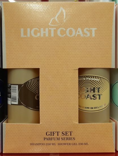 Косметический парфюмерный подарочный набор для женщин Light Coast 171 21531 (гель для душа парфюмированный и шампунь для всех типов волос)