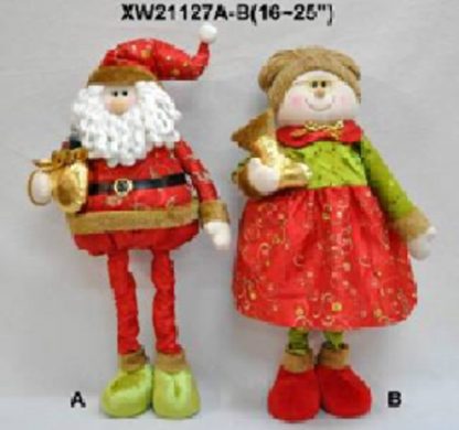 21127-В Бабушка Санты 58*39*32 (отдел мягкая игрушка)
