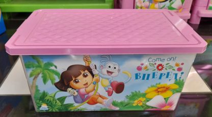Детский ящик для хранения игрушек Х-BOX Даша Путешественница, 12 л, 0026DE