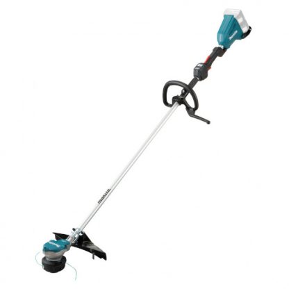 Триммер аккумуляторный (аккумуляторная коса) MAKITA DUR368LZ, ширина обработки 35 см, диаметр лески 2.4 мм, безщеточный двигатель, напряжение аккумулятора 36 (2*18) В (в комплекте без аккумулятора и зарядного устройства)